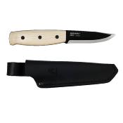 MO14084 Couteau Morakniv Wit BlackBlade Lame Acier Inox Etui Cuir Sweden - Livraison Gratuite