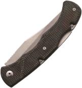 MR585 Couteau Marbles Brown Micarta Lame Acier 440 Etui Nylon - Livraison Gratuite