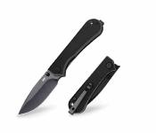 NUKS131008 Couteau NUKNIVES Kumpanter Lame Acier D2 Manche G10 noir Liner Lock Ball Bearing - Livraison Gratuite