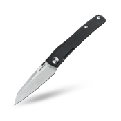 RS7221B Couteau Real Steel Destra Phantom | Lame Acier Nitro-V Manche Black G10 | Liner Lock | Livraison Gratuite