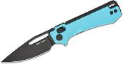 RS8051BB Couteau Real Steel Vis Blue Lame Acier 12C27N Crossbar Lock IKBS - Livraison Gratuite