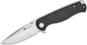 S23054B3 Couteau Sencut Errant Black Micarta Lame Acier 9Cr18MoV Satin IKBS - Livraison Gratuite