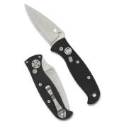 SC165GP2 Couteau Pliant Spyderco Autonomy 2 Automatic Lame Acier LC200N Manche G10 Noir Button Lock USA - Livraison Gratuite