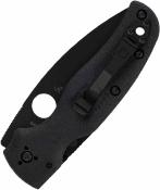 SC229PBBK Couteau SPYDERCO Shaman Lightweight Lame Acier CTS-BD1N Blk Manche FRN Compression Lock USA - Livraison Gratuite