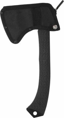 SCH1159327 Hache Schrade Delta Class Recoil Lame Acier 3Cr13 Manche G10 Noir Housse Polyester 1680D - Livraison Gratuite