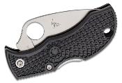 SCMBKLFS Couteau Spyderco Manbug Leaf Shaped Serrated Lame Acier VG10 Japan - Livraison Gratuite