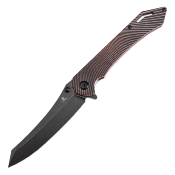 T1060A1 Couteau Tenable Colibri Tech Black & Red Lame Acier Nitro V - Livraison Gratuite