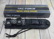 TFFIX008TN Couteau Tac Force Bushcraft Lame 3Cr13 Etui Nylon - Livraison Gratuite