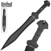 UC3009 Epée United Cutlery Combat Commander Gladiator Sword Lame Acier Carbone Etui Nylon - Livraison Gratuite