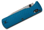 VOSA4103 Couteau Vosteed Vombat Zulu M390 Manche Aluminium Blue Sécurité Crossbar Lock - Livraison Gratuite