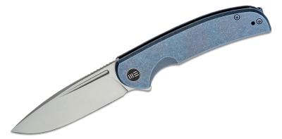 WE20061B2 Couteau We Knife Beacon Blue Manche Titane Lame Acier CPM-20CV IKBS - Livraison Gratuite