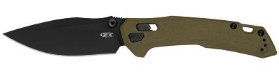 ZT0203 Couteau Zero Tolerance Model 0203 Lame Drop Point Acier CPM-M4 Manche G10 Vert OD DuraLock Made USA - Livraison Gratuite