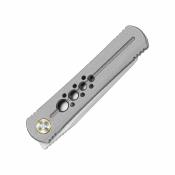 ZX34992A1 Kizer Feist 2 X-Series – Couteau pliant Lame Acier M390 Reverse Tanto Manche titane Frame Lock - Livraison Gratuite