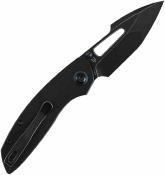 B1068A4 Couteau Tenable Link | Lame Harpoon Acier 14C28N Blk | Manche Black G10 Liner Lock - Livraison Gratuite