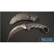 Couteau Cold Steel Tiger Karambit Lame Acier AUS-8 Manche Griv-Ex Etui Secure-Ex CS49KST - Free Shipping