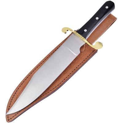 FJRS005BH Couteau de Chasse Bowie Frost Cutlery 3Cr13 Etui Cuir - Livraison Gratuite