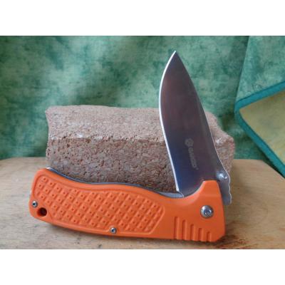 Couteau Ganzo Tactical Outdoor Lame Acier 440C Manche G-10 Orange Framelock GAG722OR - Free Shipping