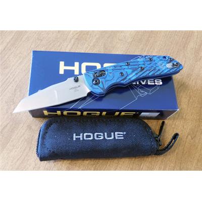 HO24263 Couteau Hogue Deka ABLE Lock Blue CPM-20CV Wharncliffe USA - Livraison Gratuite