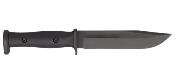 KA1310 KA-BAR Slabby 1310 USA – Couteau Fixe Clip Point | Lame 1095 | Manche GFN Noir Etui Made USA - Livraison Gratuite
