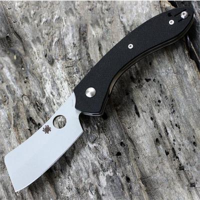 Couteau Spyderco Roc Lame Acier VG-10 Manche G-10 Made In Japan SC177GP - Free Shipping