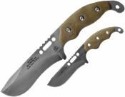 TPWDRCMB Set Couteaux TOPS Wind Runner SRE Combo | Lames Acier 1095  Manches Green Micarta | Housse Kydex | Made in USA | Livraison Gratuite
