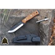Couteau Bushcraft de Survie TOPS KNIVES B.O.B. Brothers of Bushcraft BROS-01 Fieldcraft Made In USA TPBROS01 - Free Shipping