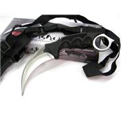 UC2977 Couteau United Cutlery Honshu Karambit Lame Acier 7Cr13 Manche Abs Etui Fibre nylon Harnais Holster - Free Shipping