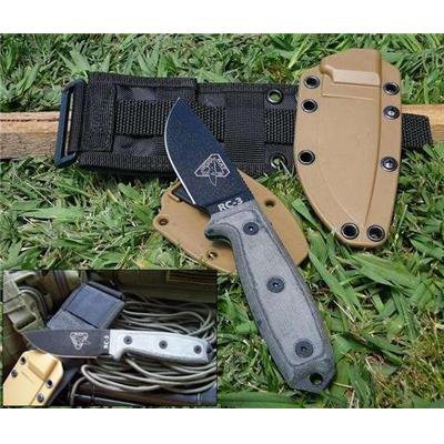 RC3PMB ESEE Knives RAT Cutlery RC-3 Knife w/ Molle COUTEAU DE COMBAT - LIVRAISON GRATUITE