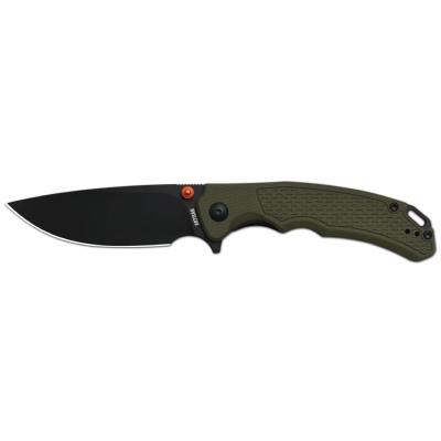 ATZ1702MGN ArtisanCutlery Tradition V2 – Lame Drop Point AR-RPM9 Blk Manche G10 Green, Verrouillage Liner Lock - Livraison Gratuite