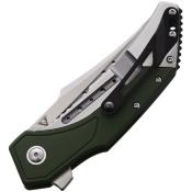 BG007 Couteau Begg Knives Astio OD Green Lame Tanto Acier D2 IKBS - Livraison Gratuite