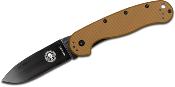 BRK1302CBB Couteau Esee Avispa Coyote Lame D2 Black - Livraison Gratuite