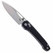 BTKG68A Couteau Bestech Cobber | Lame Acier 14C28N Two-Tone Drop Point | Manche G10 Black | Bar Lock | Livraison Gratuite