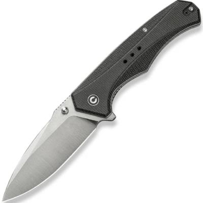 CIVC23081B3 Couteau Pliant Civivi Photonix Lame Acier 14C28N Manche Micarta Vert Liner Lock - Livraison Gratuite