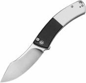 CIVC240794 CIVIVI Outlaw Muk – Couteau pliant lame Acier 14C28N Manche G10 Black&White Button Lock – Livraison Gratuite 