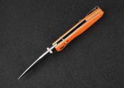 CMB08GW Couteau CMB Made Knives Predator Orange Lame Acier D2 IKBS - Livraison Gratuite