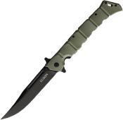 CS20NQXODBK Couteau Cold Steel Large Luzon OD Green Lame Acier 8Cr13MoV - Livraison Gratuite