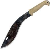 CTK286213DHC Machette Condor Terrakukri Lame Kukri Acier 1075 Manche Polypropylène Tan Étui rigide – Livraison Gratuite