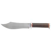 CTK397570HC Couteau Condor Pioneer Bowie Lame Acier Carbone 1075 Etui Cuir Salvador - Livraison Gratuite