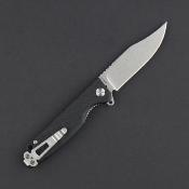 DGRLPMBKSW Daggerr Leprechaun – Couteau Pliant Liner Lock | Lame Drop Point 8Cr14MoV | Manche FRN Black - Livraison Gratuite