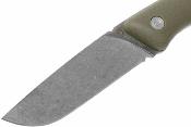 G3424 Couteau Gerber Spine Green | Lame Drop Point Acier 7Cr17MoV Manche Green Rubber Full Tang Housse GFN - Livraison Gratuite 