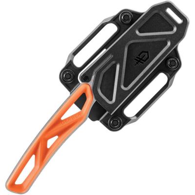 G3917 — Couteau Gerber EXO-MOD Caper Lame Acier 7Cr17MoV Stonewash Drop Point Manche Nylon Orange Étui  Livraison Gratuite
