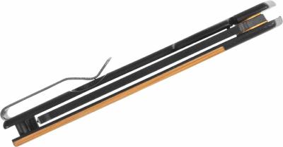 G4051 Couteau Gerber Quadrant Flipper Lame Sheepfoot Acier 7Cr17MoV Manche Acier/Bambou – Livraison Gratuite