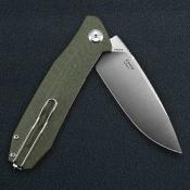 IFVF01GN Ironfly Zesty Green G10 | Couteau Pliant | Lame VG-10 Satinée | Manche G10 Vert Texture Carbone - Livraison Gratuite