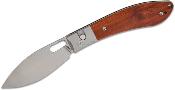 J1959WD Couteau CJRB Sasaya Wood Lame Acier AR-RPM9 Sécurité Button Lock IKBS - Livraison Gratuite
