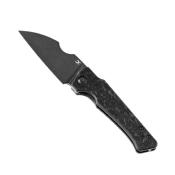 K1033B2 Couteau Kansept Egress Black Manche Fibre de Carbone Lame Acier CPM-S35VN IKBS - Livraison Gratuite 
