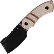 KG2030A4 Couteau Kansept Korvid S Lame Cleaver Acier 14C28N Blk Etui Kydex - Livraison Gratuite