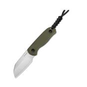 KI1093A1 Couteau Kizer Drop Bear Lame Sheepsfoot Acier AEB-L Manche G10 Olive Etui Kydex - Livraison Gratuite