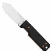 KI1133A3 Couteau Kizer Abrams | Lame Acier 14C28N Satin Spey Point | Manche Plaquettes G10 Black | Housse kydex | Livraison Gratuite