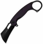 KIV2702A2 Kizer Dodo PC Karambit | Couteau Pliant | Lame Acier Nitro-V Black | Manche G10 Purple | Liner Lock - Livraison Gratuite