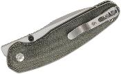 KIV3730A1 Couteau Kizer Meteora Lame Acier Nitro-V Manche Micarta Sécurité Liner Lock - Livraison Gratuite